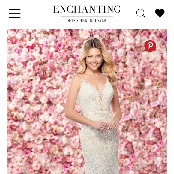 Beautiful Mon Cheri, Bohemian Lace and Tulle Gown - Picture 1 of 6